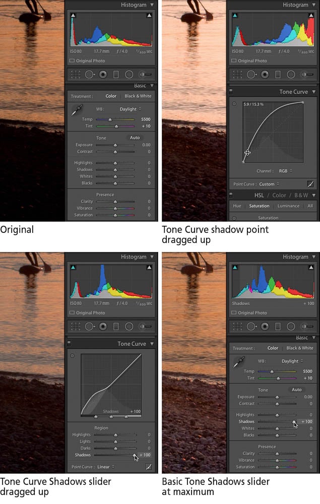 Editing Highlights and Shadows in Adobe Lightroom and Camera Raw